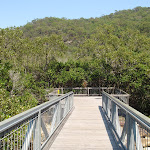Looking across the bridge to the viewing platform (118885)