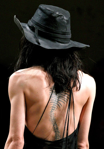 Spine tattoos