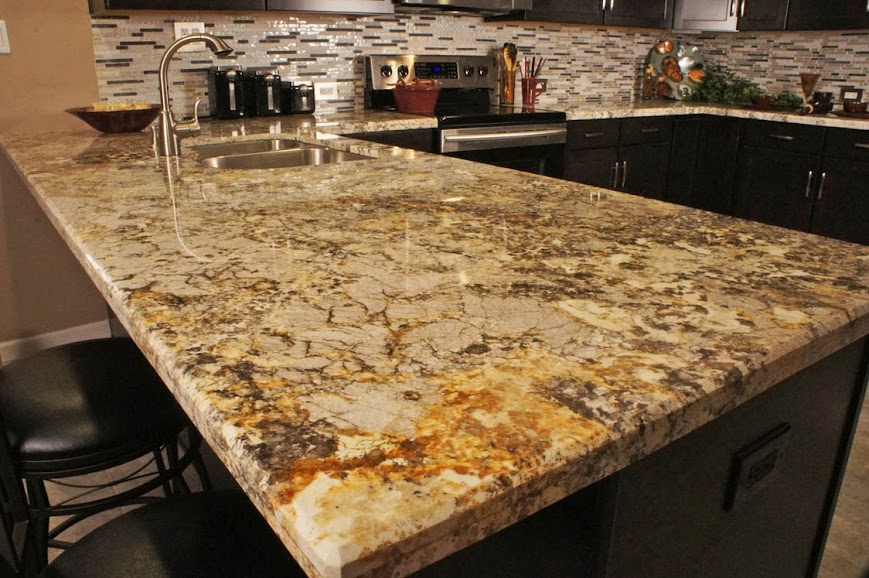 Upgraged granite in kitchen of homes for sale in Tempe AZ