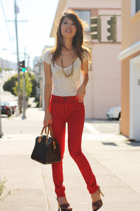 All About Fashion Stuff: Red Pants & Hana/Misikko Dryer