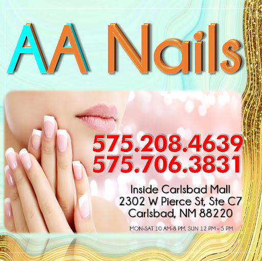 AA Nails & Spa logo