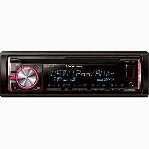  Pioneer Deh-x36ui Single Cd Receiver with Pandora, Android/apple Ipod Compatibility, Usb, Aux