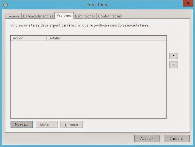Agregar tarea programada para reiniciar equipo Windows Server 2012 de forma automática todos los días