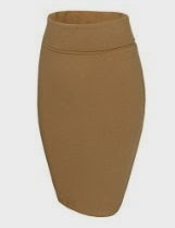 <br />Tom's Ware Womens Casual Convertible Knee Length Pencil Skirt