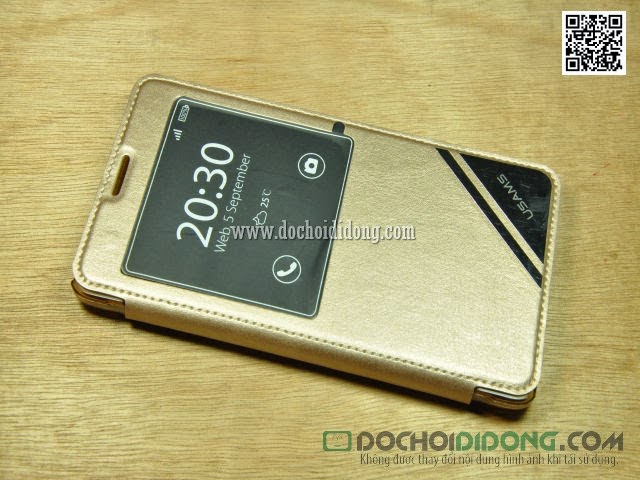 Bao da Samsung Galaxy Note 4 N9100 Usams 