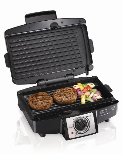 Hamilton Beach 25332 Indoor Grill With Removable G