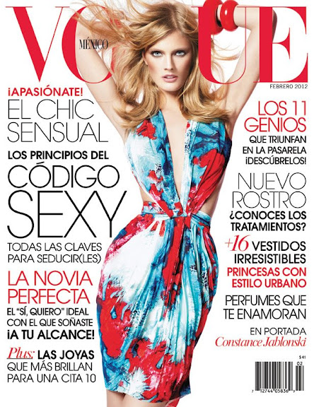 Constance Jablonski - Vogue Mexico - febrero 2012