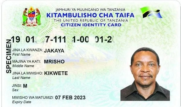 Download Your NIDA number | Copy Online | National ID (NIDA) - Kitambulisho cha Taifa