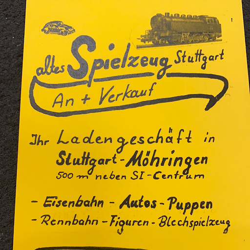 altes Spielzeug Stuttgart logo