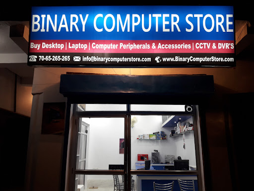 BINARY COMPUTER STORE, Jail Rd, Rajendra Nagar, Officers Colony, Orai, Uttar Pradesh 285001, India, Laptop_Store, state UP