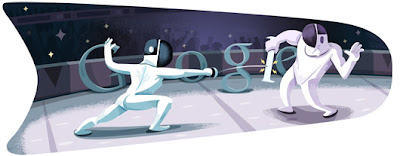 Google Doodle Fechten