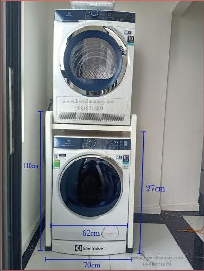 Giá đỡ máy sấy quần áo chất lượng tốt (xem chi tiết)
