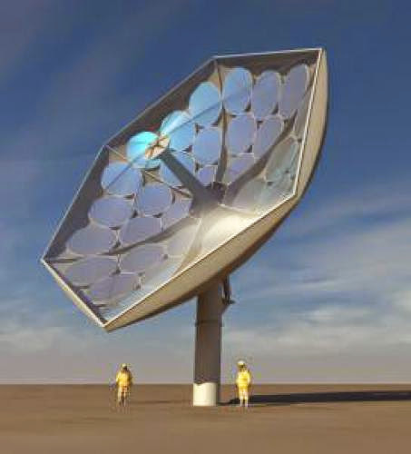 Ibm Solar Collector Magnifies Sun By 2 000x