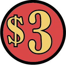 Three Dollar Deweys logo
