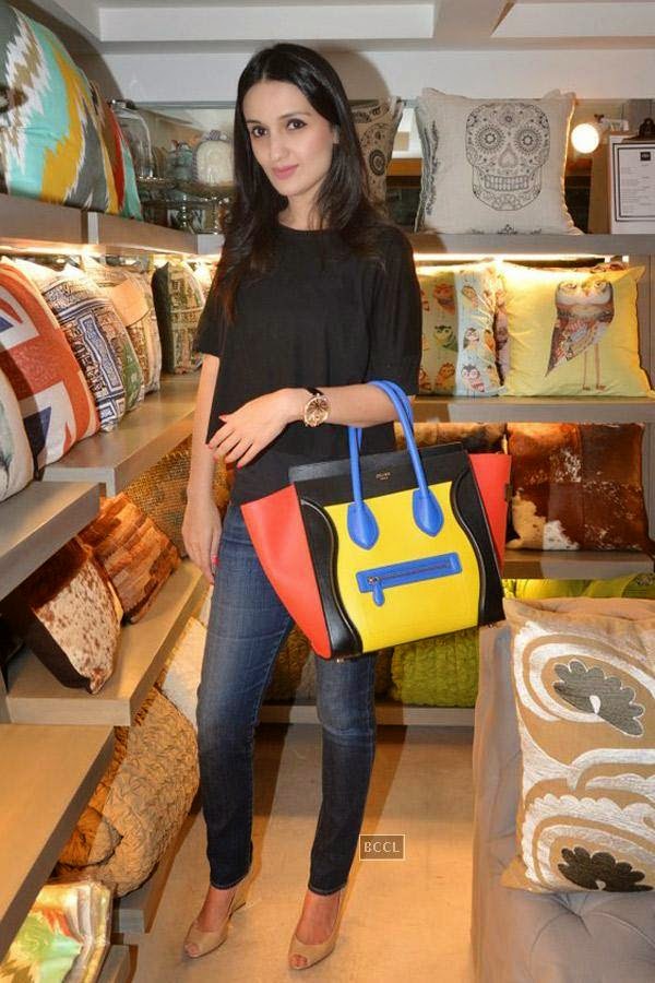 Anu Deewan during the preview of Flower Power Collection, held at The White Window store, in Mumbai, on July 31, 2014. (Pic: Viral Bhayani)