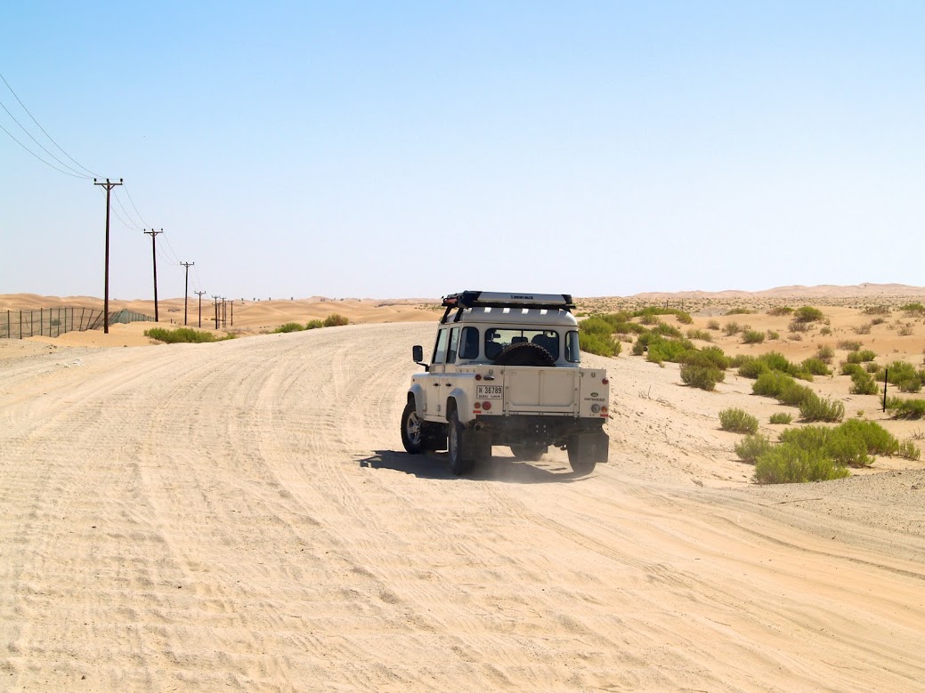 Al Khatim with Land Rover