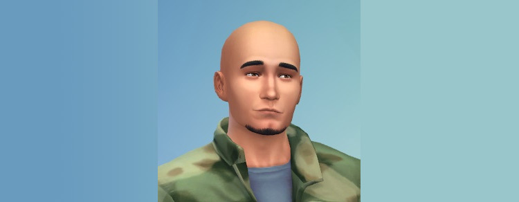 No Soul Goatee CC for The Sims 4