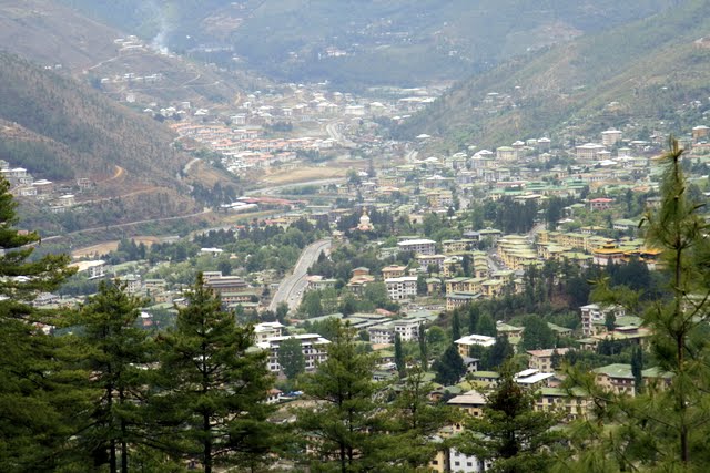 View from a Thimpu peak