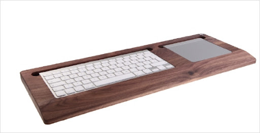 Woodify Your Apple Keyboard and Mouse Pad