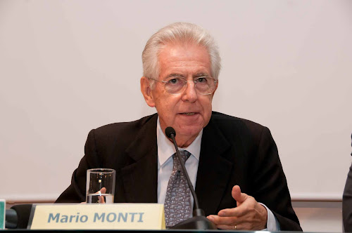 Mario Monti, convegno Euractiv.it