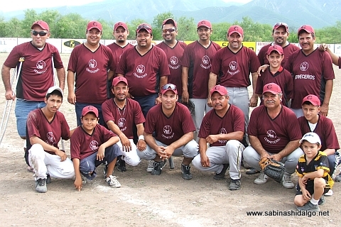 Equipo Cerveceros del torneo de softbol del Club Sertoma