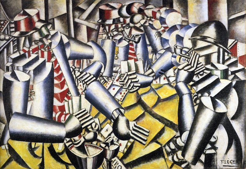 fernand leger, la partie des cartes