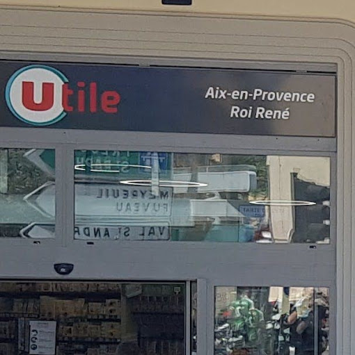 Magasin UTILE Aix-en-Provence Roi Rene logo