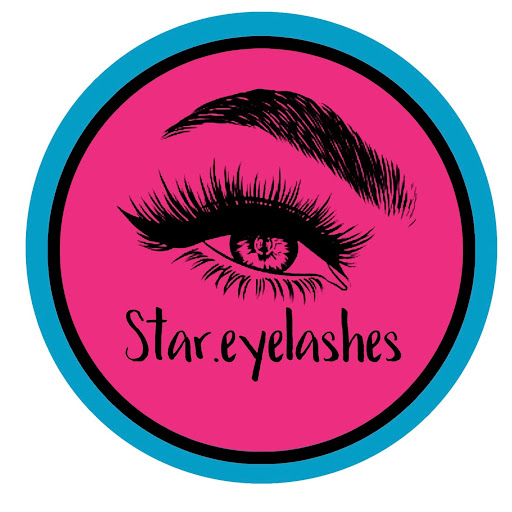 Star eyelashes extension logo