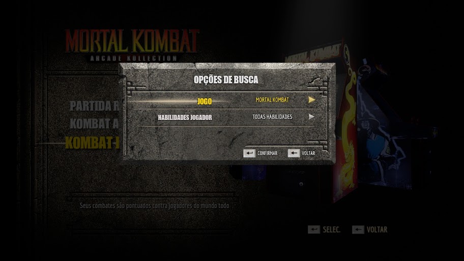 Tradução Mortal Kombat: Arcade Kollection 11