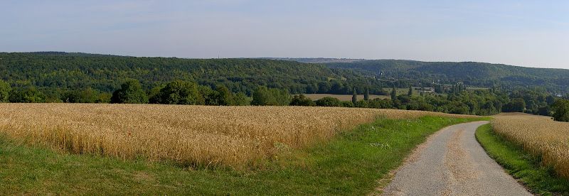 Confluent vallée de l'Eure vallée de Seine Panorama%2525201