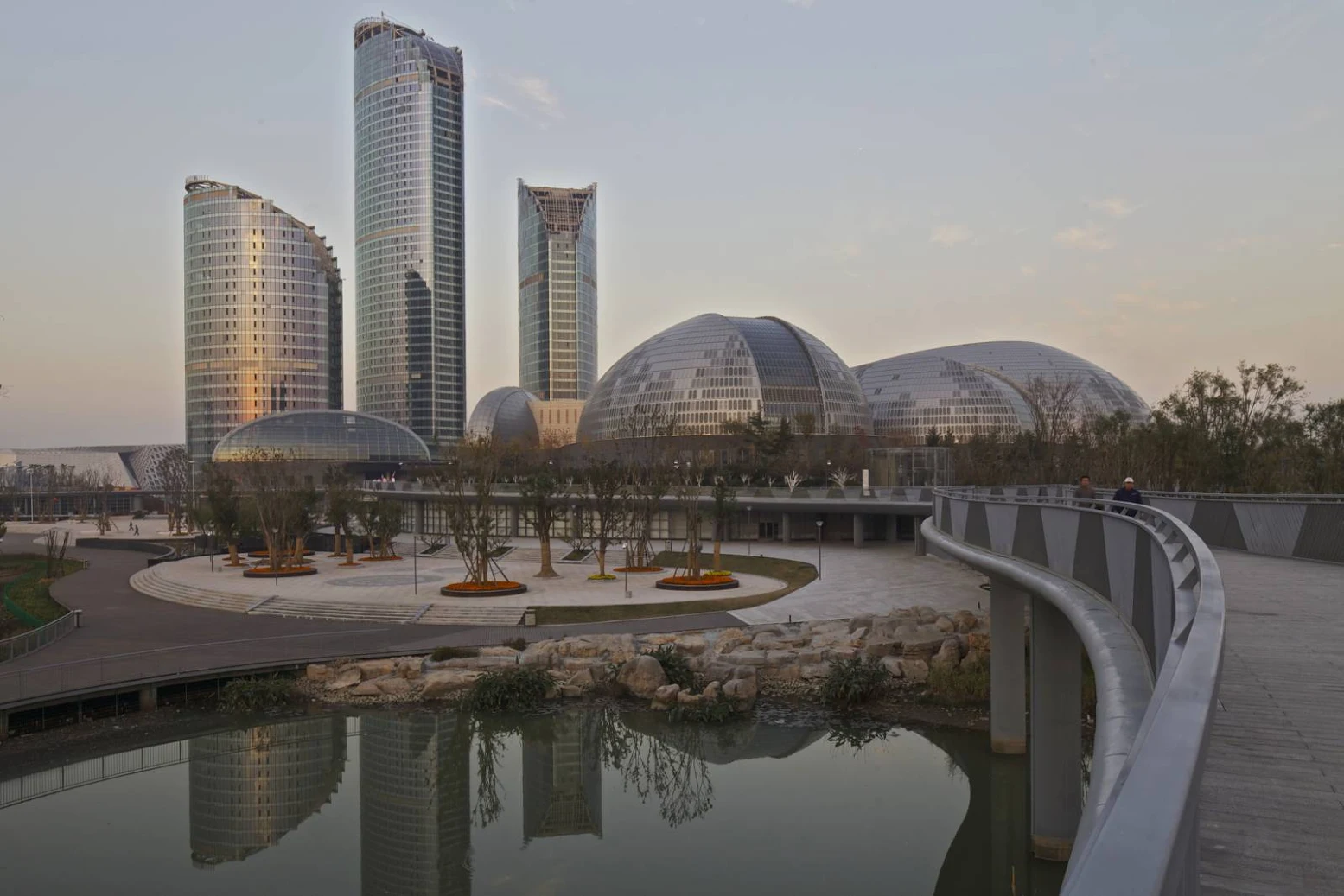 Jinan Grand Theater by Paul Andreu Architecte