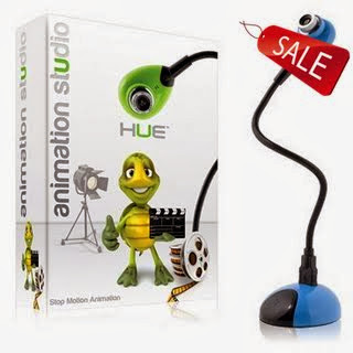Hue Animation Studio (Blue): the complete stop motion animation kit with camera for Windows PCs and Apple Mac OS X