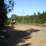 The servicetrail beside the tramway line (32420)