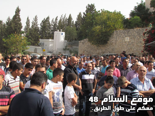 الآلاف من أهالي جت يشاركون في مهرجان ضد العنف  IMG_0646