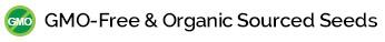GMO-Free & Organic Sourced Seeds