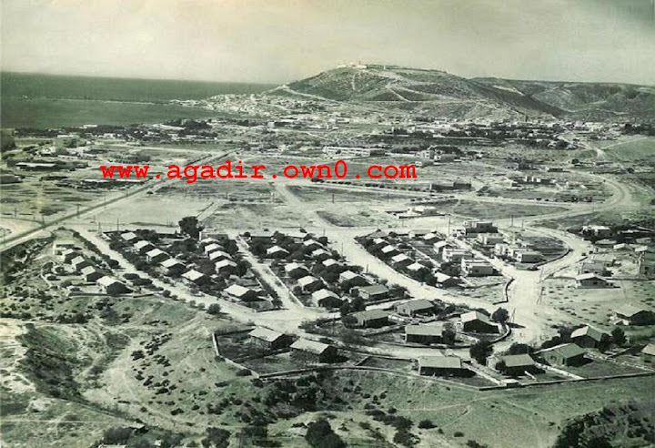 وسط المدينة قبل الزلزال 1960 باكادير Jyui