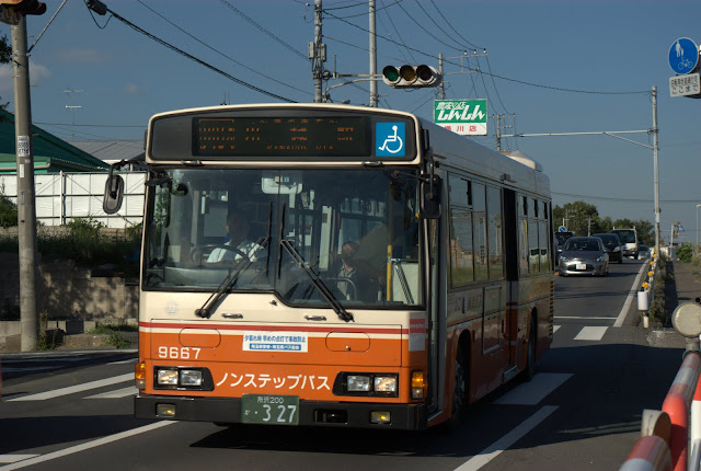 東武バスウエスト9667号車　レインボーHR