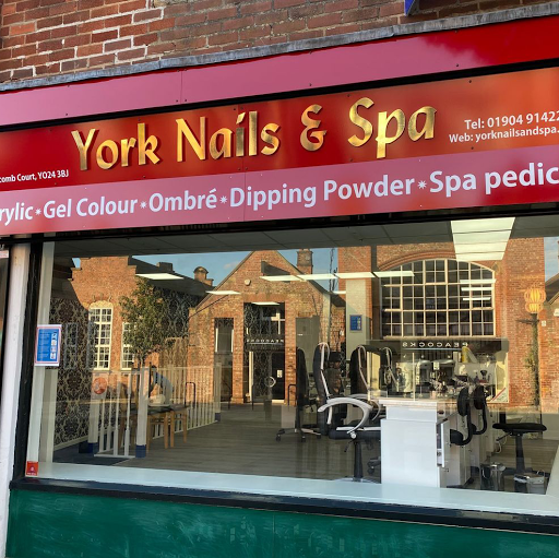 York Nails & Spa logo