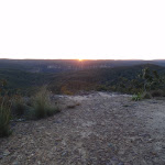 Sunset from Baltzer Lookout service trail (51572)