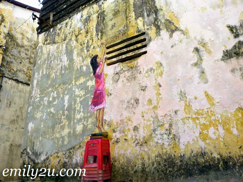 Ernest Zacharevic Wall Art in Ipoh