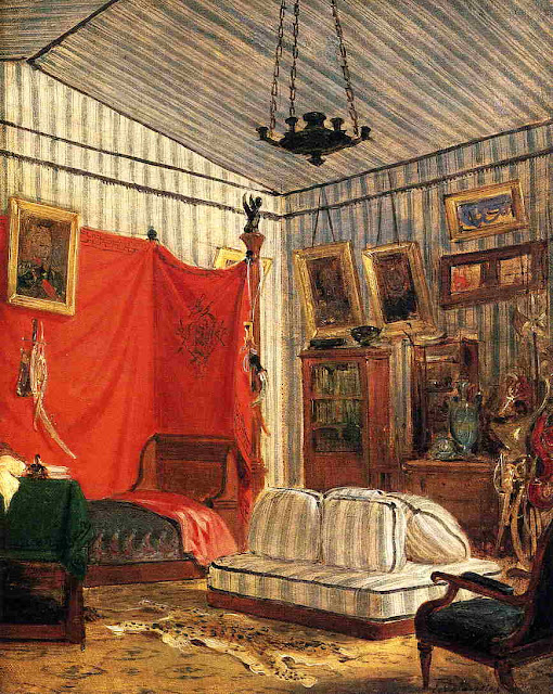 Eugène Delacroix - Count de Mornay's Apartment