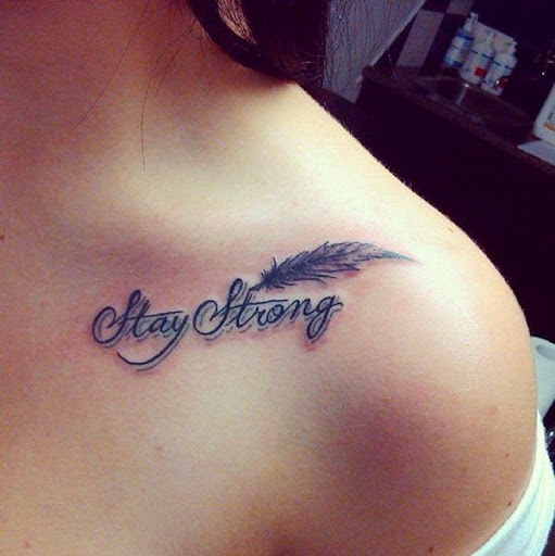 collarbone tattoos for girls