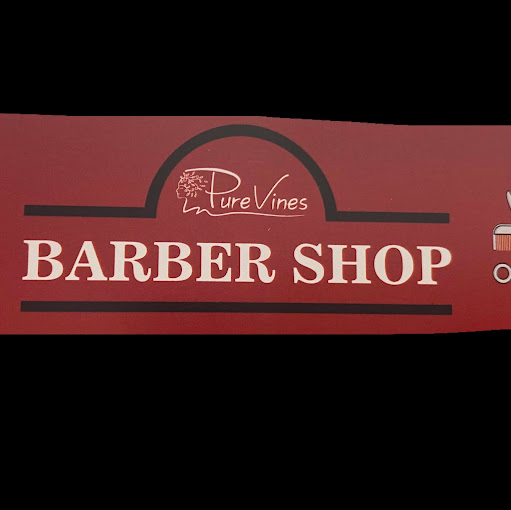 Pure Vines Barber Shop logo