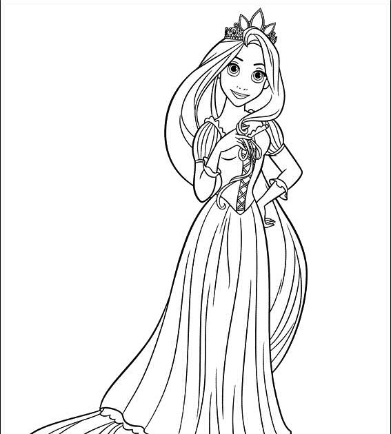 tangled movie coloring pages - photo #10