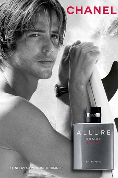 Chanel Allure Homme Sport Eau Extreme Fragrance, campaña verano 2012