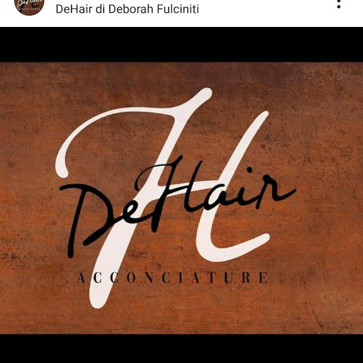 DeHair acconciature logo