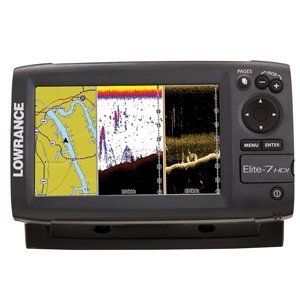 Lowrance Elite-7 HDI Gold Combo 83/200/455/800 T/M Ducer - Chart US/Canada Coastal Great Lakes & Major Canadian Lakes(DISCONTINUED)