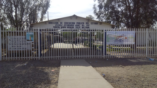 Escuela Secundaria 66, Calle Ignacio Zaragoza 401, Ejido Puebla, 21620 Mexicali, B.C., México, Escuela | BC