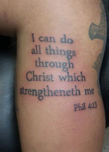 Bible Verse Tattoos