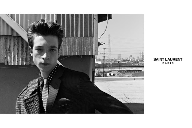 DIARY OF A CLOTHESHORSE: Saint Laurent Menswear Fall Winter 2014 AD ...